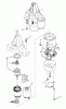 Toro Y1-16OE03 (616-Z) - 616-Z Tractor, 1991 (1000001-1999999) Ersatzteile STARTER-616-Z, 620-Z