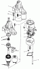 Toro Y1-16OE04 (616-Z) - 616-Z Tractor, 1992 (2000001-2999999) Ersatzteile STARTER ASSEMBLY