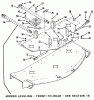 Toro Z1-18KE01 (718-Z) - 718-Z Tractor, 1986 Ersatzteile MOWER MOUNT
