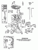 Toro 62923 - 5 hp Lawn Vacuum, 1985 (5000001-5999999) Ersatzteile ENGINE BRIGGS & STRATTON MODEL NO. 130202-1640-01 #1