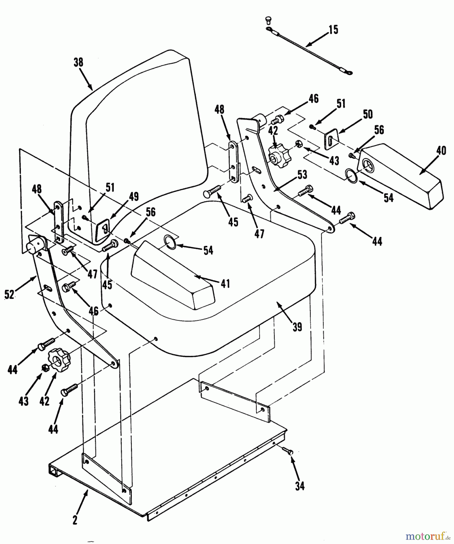 Toro Neu Mowers, Zero-Turn Z1-18KE01 (718-Z) - Toro 718-Z Tractor, 1986 SEAT