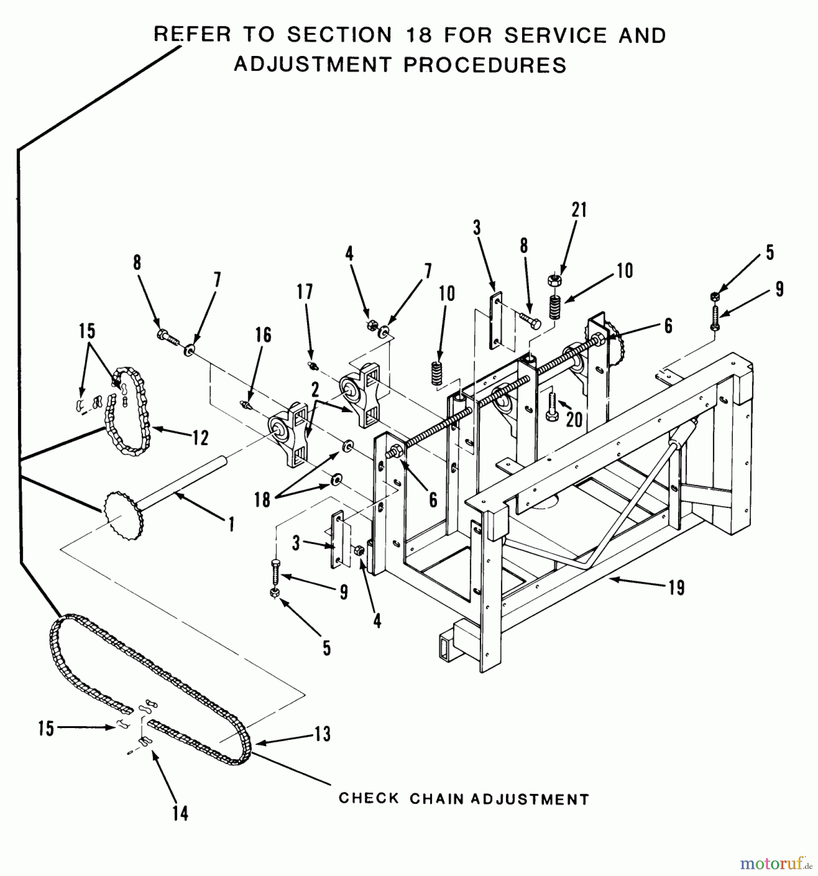 Toro Neu Mowers, Zero-Turn Z1-18KE01 (718-Z) - Toro 718-Z Tractor, 1986 TRANSMISSION DRIVE #1