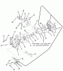 Toro Z1-18KE01 (718-Z) - 718-Z Tractor, 1986 Ersatzteile TRANSMISSION DRIVE #2