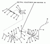 Toro Z1-18KE01 (718-Z) - 718-Z Tractor, 1986 Ersatzteile TRANSMISSION DRIVE LINKAGE