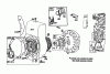 Toro 62923 - 5 hp Lawn Vacuum, 1985 (5000001-5999999) Ersatzteile ENGINE BRIGGS & STRATTON MODEL NO. 130202-1640-41