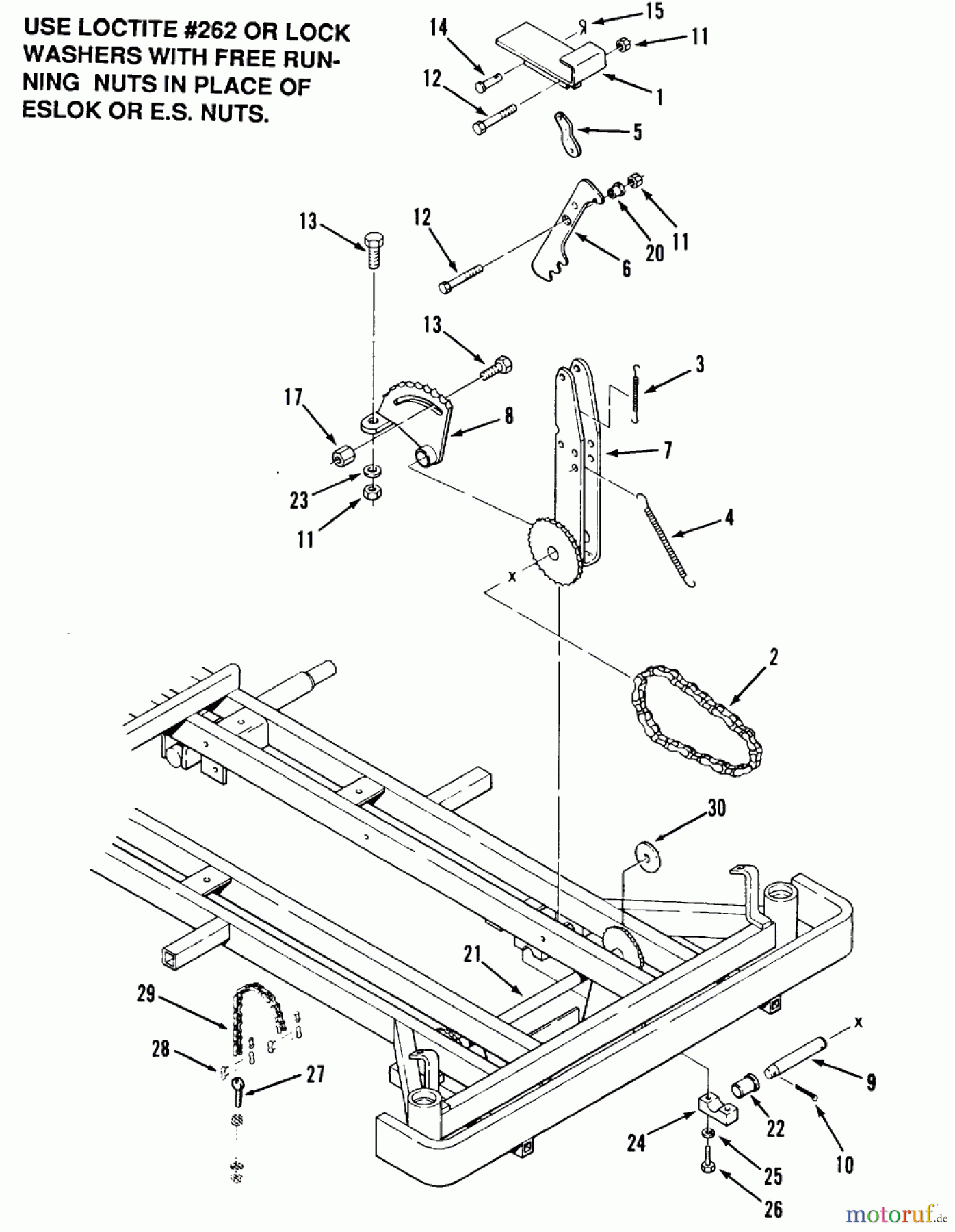 Toro Neu Mowers, Zero-Turn Z1-24OE02 (724-Z) - Toro 724-Z Tractor, 1989 SECTION 10-ATTACHMENT HEIGHT CONTROL