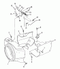 Toro Z1-24OE02 (724-Z) - 724-Z Tractor, 1989 Ersatzteile SECTION 4-BLOWER HOUSING AND GOVERNOR
