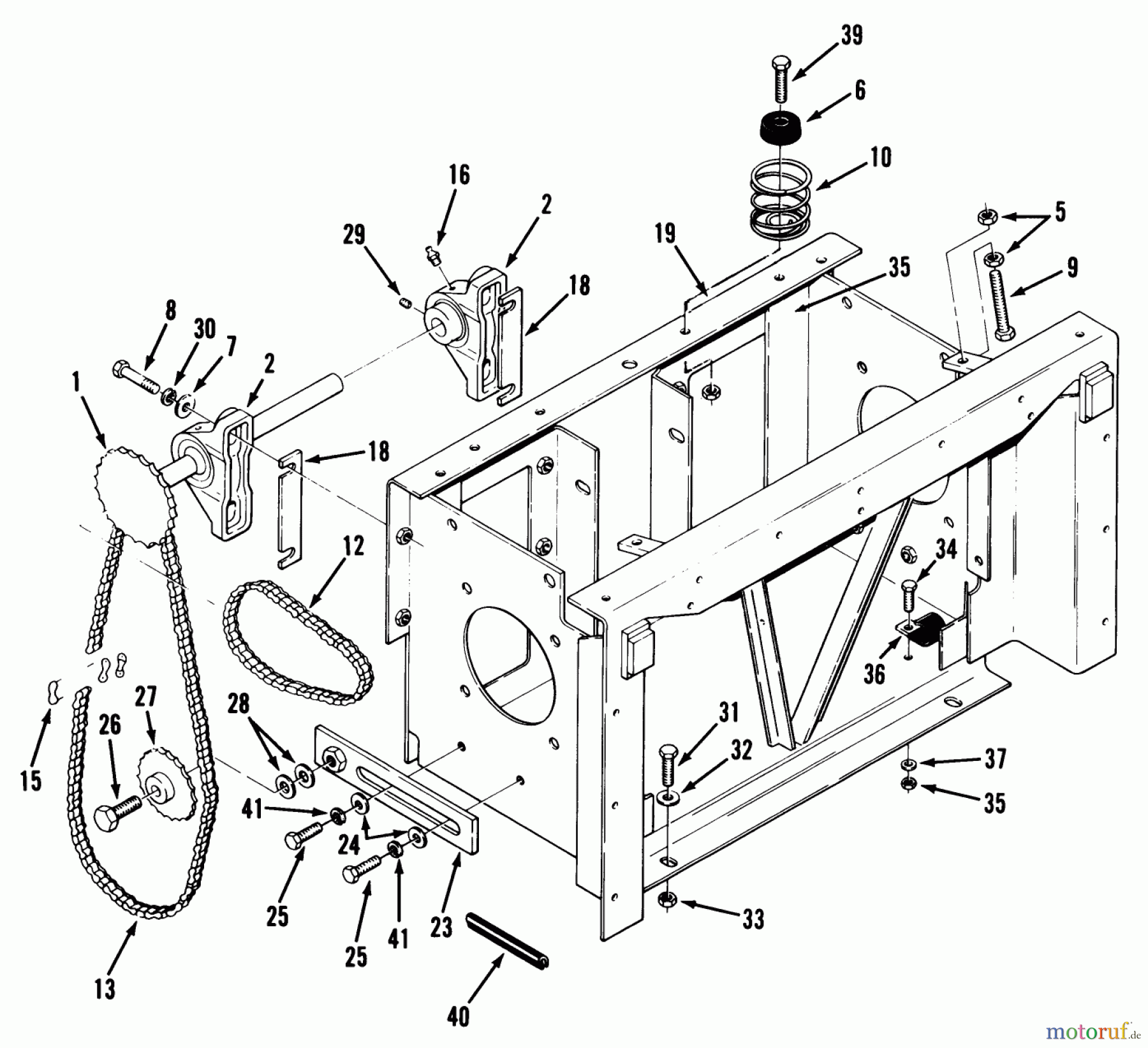 Toro Neu Mowers, Zero-Turn Z1-24OE03 (724-Z) - Toro 724-Z Tractor, 1990 TRANSMISSION DRIVE #1