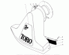 Toro 62912 - 5 hp Lawn Vacuum, 1986 (6000001-6999999) Ersatzteile SNOUT ASSEMBLY (MODELS 62912 & 62923)