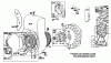 Toro 62912 - 5 hp Lawn Vacuum, 1987 (7000001-7999999) Ersatzteile ENGINE BRIGGS & STRATTON MODEL NO. 130202-1640-01 #2