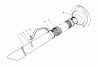 Toro 62912 - 5 hp Lawn Vacuum, 1987 (7000001-7999999) Ersatzteile VACUUM HOSE KIT (MODEL 59085) (OPTIONAL)