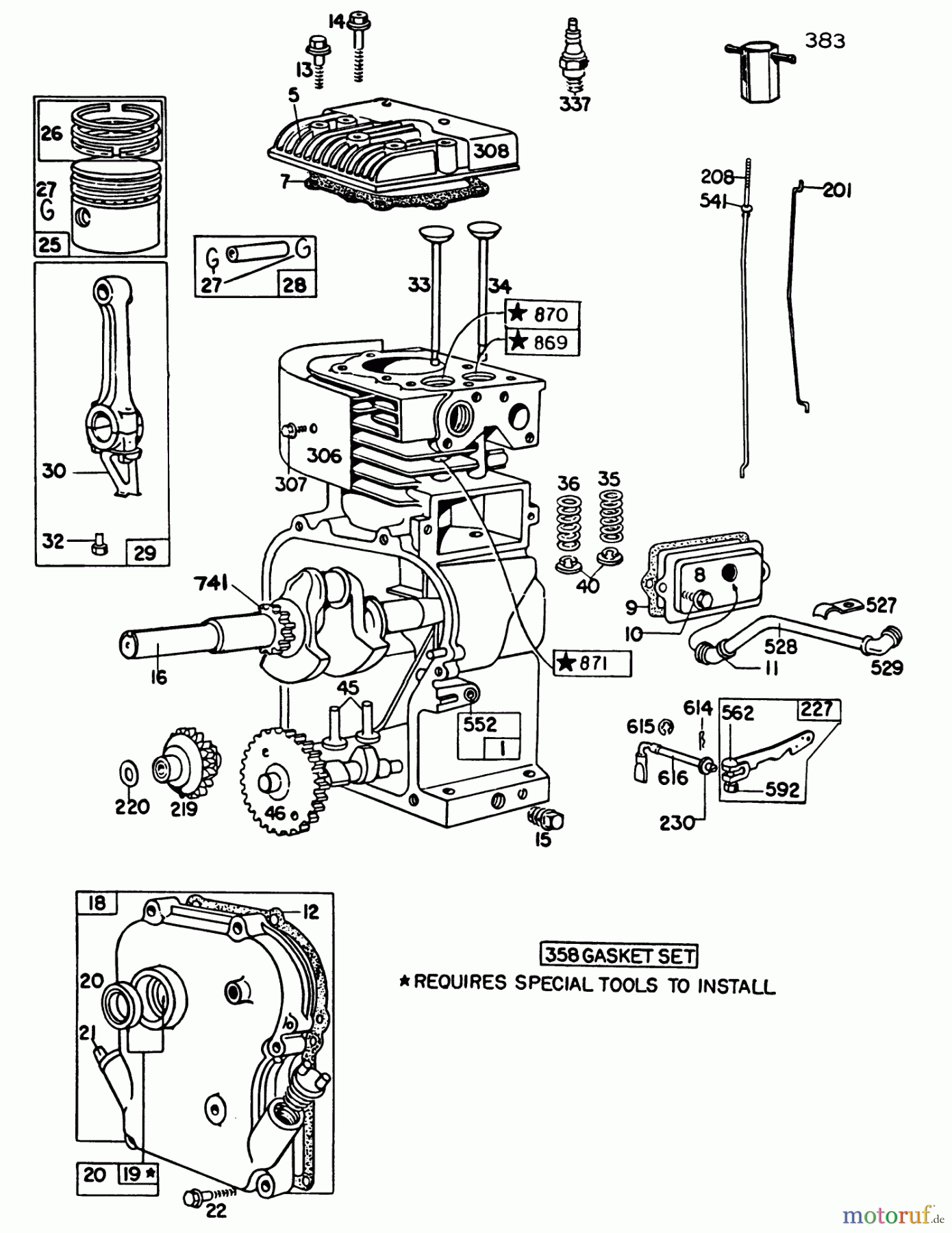Toro Neu Blowers/Vacuums/Chippers/Shredders 62912 - Toro 5 hp Lawn Vacuum, 1989 (9000001-9999999) ENGINE BRIGGS & STRATTON MODEL NO. 130202-1640-01 #1