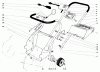 Toro 31453 - Snow Pup (electric), 1972 (2000001-2999999) Ersatzteile UPPER MAIN FRAME