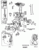 Toro 62912 - 5 hp Lawn Vacuum, 1991 (1000001-1999999) Ersatzteile ENGINE BRIGGS & STRATTON MODEL NO. 130202-1640-01 #1