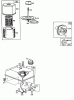Toro 62912 - 5 hp Lawn Vacuum, 1991 (1000001-1999999) Ersatzteile ENGINE BRIGGS & STRATTON MODEL NO. 130202-1640-01 #3