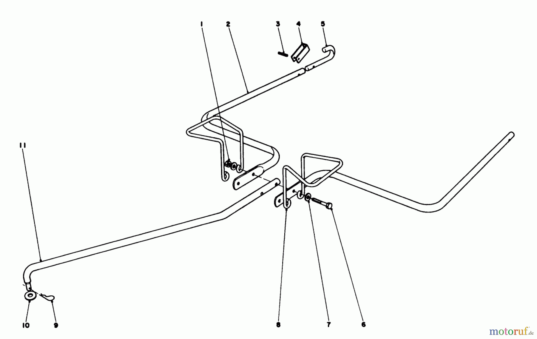 Toro Neu Blowers/Vacuums/Chippers/Shredders 62912 - Toro 5 hp Lawn Vacuum, 1990 (0000001-0999999) HITCH KIT (MODEL 59087 OPTIONAL)