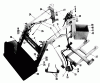Toro 97-40FL01 - 40" Bucket Loader, 1979 Ersatzteile PARTS LIST FOR FRONT LOADER (VEHICLE IDENTIFICATION NUMBER 97-40FL01)