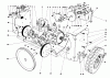 Toro 31625 (524) - 524 Snowthrower, 1977 (7000001-7999999) Ersatzteile TRACTION ASSEMBLY