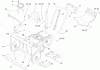 Toro 37772 - Power Max 826 OE Snowthrower, 2013 (SN 313000001-313999999) Ersatzteile FRAME, HOUSING AND BYPASS ASSEMBLY