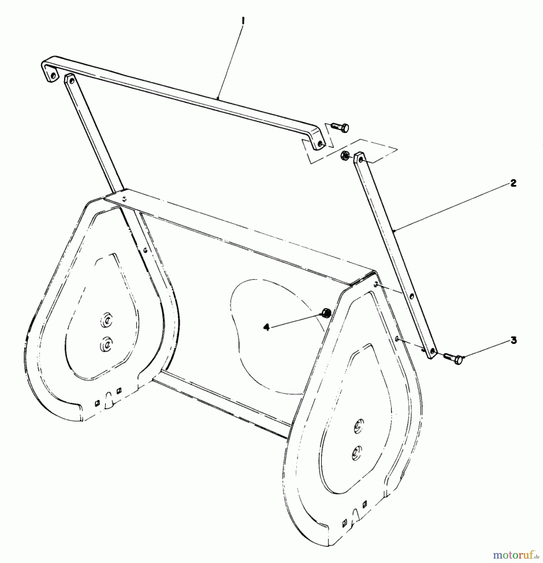 Toro Neu Snow Blowers/Snow Throwers Seite 1 38010 (421) - Toro 421 Snowthrower, 1981 (1000001-1999999) DRIFT BREAKER KIT NO. 37-7020