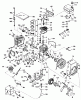 Toro 38010 (421) - 421 Snowthrower, 1981 (1000001-1999999) Ersatzteile ENGINE TECUMSEH MODEL HS40-55513G