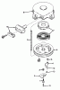 Toro 38010 (421) - 421 Snowthrower, 1981 (1000001-1999999) Ersatzteile REWIND STARTER NO. 590473