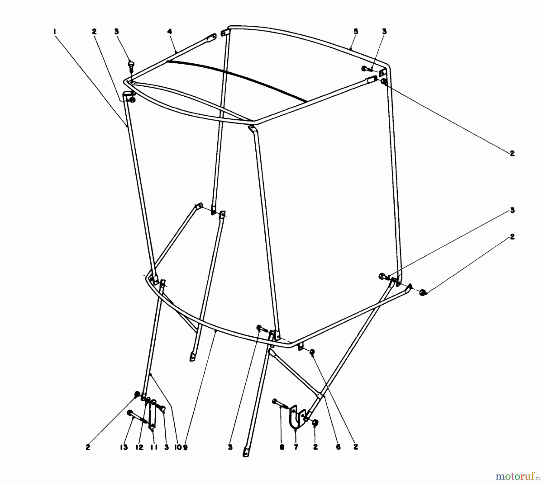  Toro Neu Snow Blowers/Snow Throwers Seite 1 38050 (724) - Toro 724 Snowthrower, 1980 (0000001-0999999) SNOW CAB ASSEMBLY MODEL 12-8100