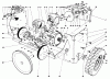 Toro 38040 (524) - 524 Snowthrower, 1984 (4000001-4999999) Ersatzteile TRACTION ASSEMBLY