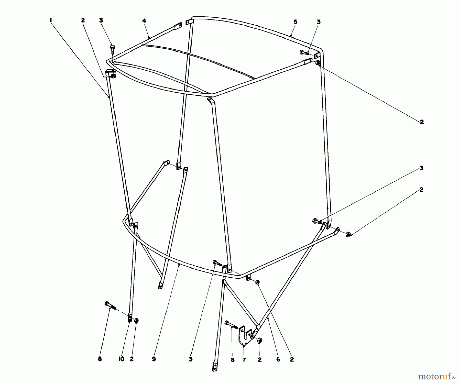 Toro Neu Snow Blowers/Snow Throwers Seite 1 38040 (524) - Toro 524 Snowthrower, 1986 (6000001-6999999) SNOW CAB ASSEMBLY MODEL 42-3380 (OPTIONAL)