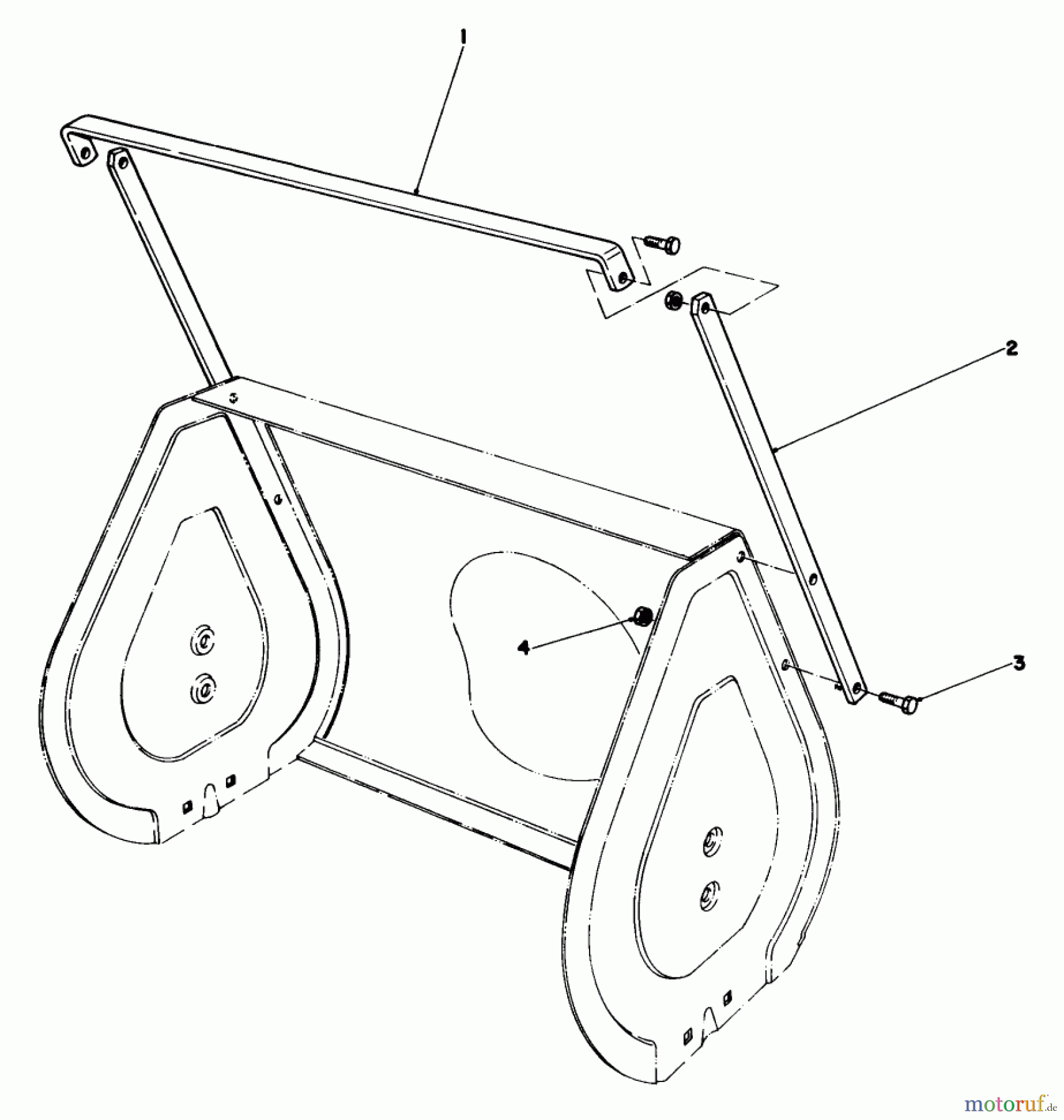 Toro Neu Snow Blowers/Snow Throwers Seite 1 38052 (521) - Toro 521 Snowthrower, 1988 (8000001-8999999) DRIFT BREAKER KIT NO. 37-7020 (OPTIONAL)