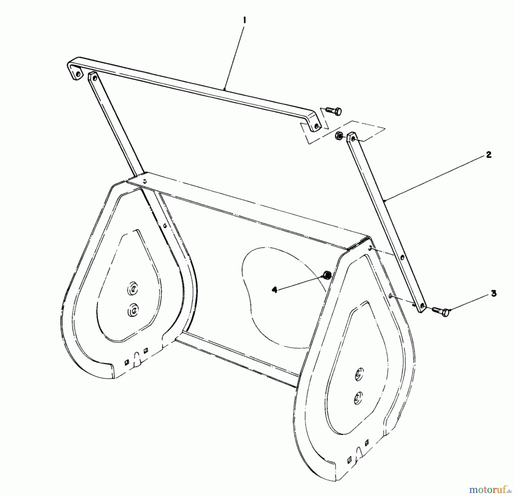 Toro Neu Snow Blowers/Snow Throwers Seite 1 38052 (521) - Toro 521 Snowthrower, 1992 (2000001-2999999) DRIFT BREAKER KIT NO. 37-7020 (OPTIONAL)
