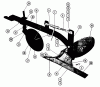Toro FS-36 - 36" Spreader, 1960 Ersatzteile PARTS LIST FOR PP-87 PLOW