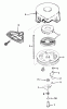 Toro 38065 (624) - 624 Snowthrower, 1988 (8000001-8999999) Ersatzteile REWIND STARTER NO. 590604