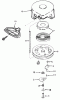 Toro 38065 (624) - 624 Snowthrower, 1989 (9000001-9999999) Ersatzteile REWIND STARTER NO. 590604