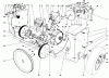 Toro 38065 (624) - 624 Snowthrower, 1989 (9000001-9999999) Ersatzteile TRACTION ASSEMBLY