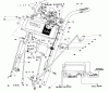 Toro 38080 (824) - 824 Snowthrower, 1980 (0000001-0999999) Ersatzteile HANDLE ASSEMBLY