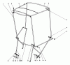 Toro 38080 (824) - 824 Snowthrower, 1980 (0000001-0999999) Ersatzteile SNOW CAB ASSEMBLY MODEL 12-8100
