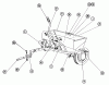 Toro FS-36 - 36" Spreader, 1960 Ersatzteile SPREADER FS-363 PARTS LIST
