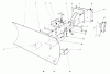 Toro 38085C (824) - 824 Snowthrower, 1987 (7000001-7999999) Ersatzteile GRADER BLADE ASSEMBLY MODEL 59099