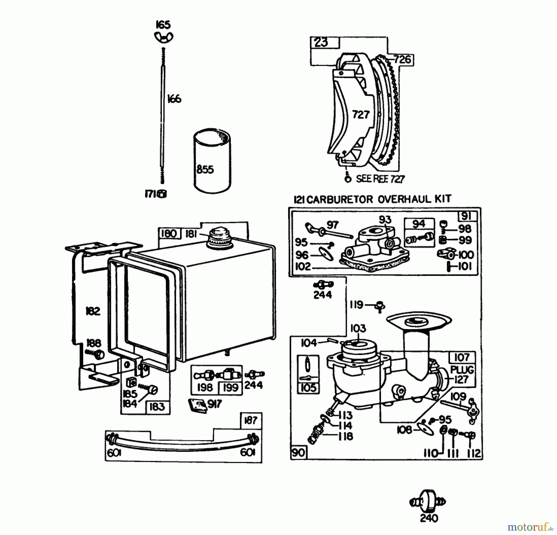  Toro Neu Snow Blowers/Snow Throwers Seite 1 38090 (1132) - Toro 1132 Snowthrower, 1984 (4000001-4999999) ENGINE BRIGGS & STRATTON MODEL NO. 252412-0685-01 #3