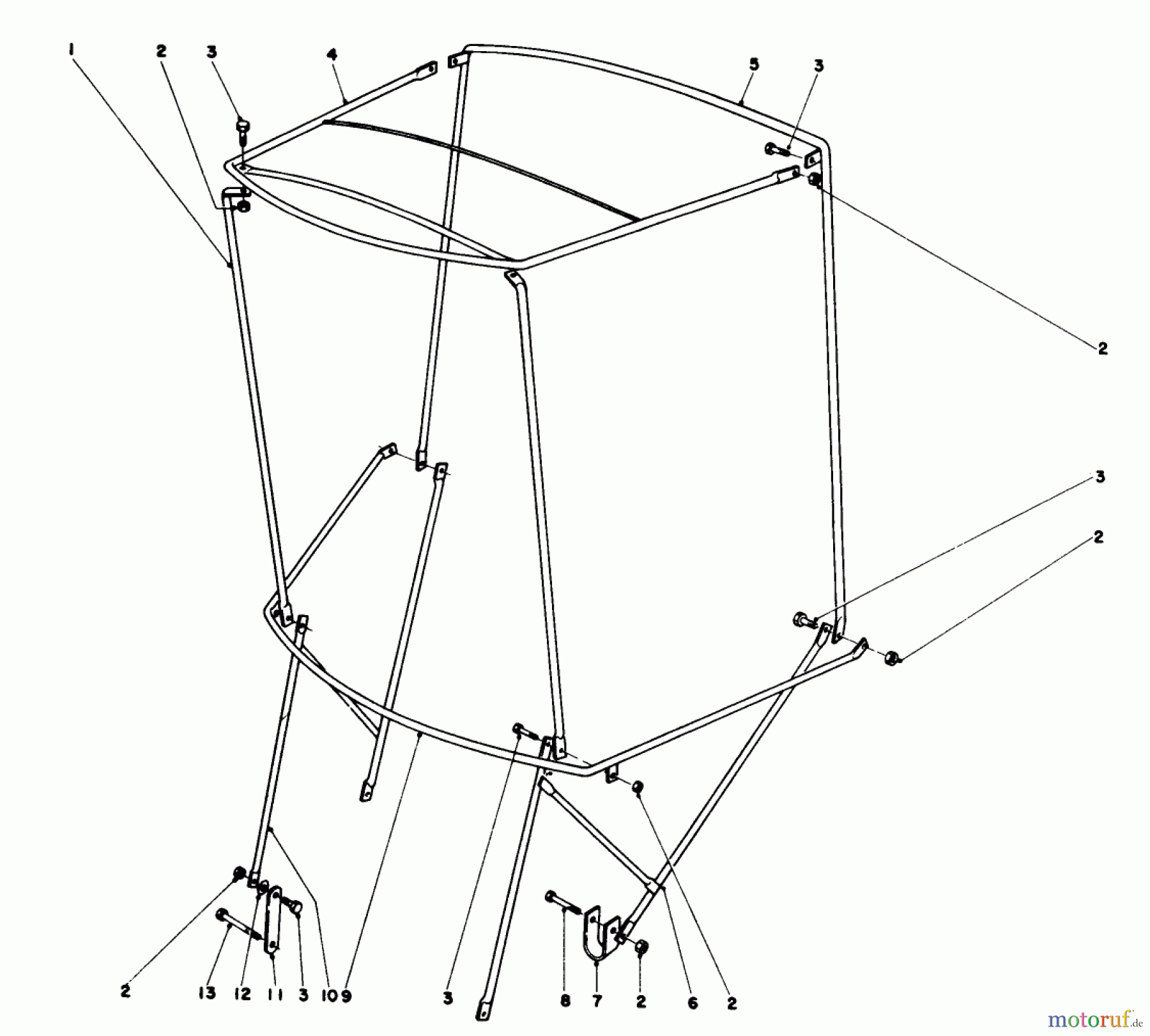 Toro Neu Snow Blowers/Snow Throwers Seite 1 38095 (1132) - Toro 1132 Snowthrower, 1980 (0000001-0999999) SNOW CAB ASSEMBLY (MODEL NO. 12-8100)