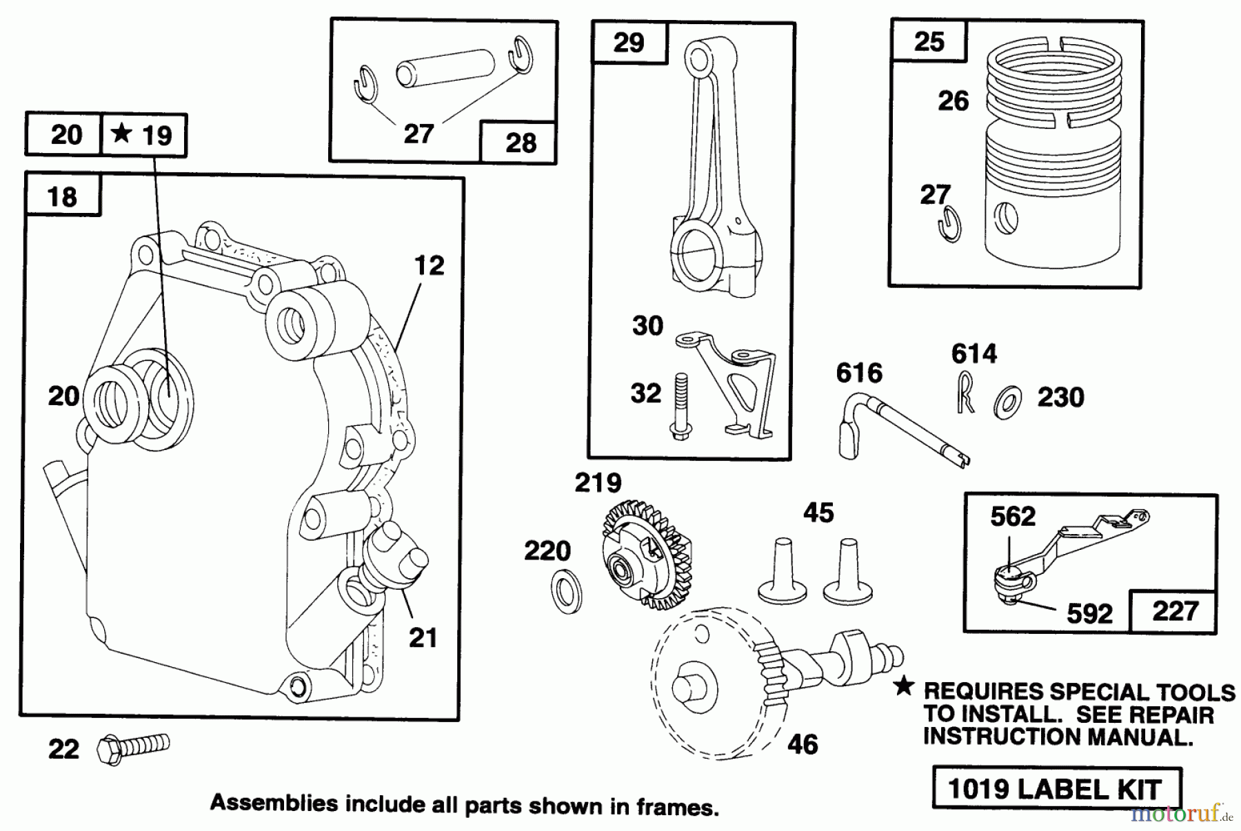 Toro Neu Blowers/Vacuums/Chippers/Shredders 62924 - Toro 5 hp Lawn Vacuum, 1995 (5900001-5999999) ENGINE BRIGGS & STRATTONMODEL 135202-0263-01 #2