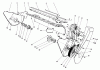 Toro 38116 (CR-20R) - CR-20 Snowthrower, 1989 (9000001-9999999) Ersatzteile LOWER FRAME ASSEMBLY