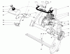 Toro 38120 (S-200) - S-200 Snowthrower, 1980 (0500000-0999999) Ersatzteile ENGINE ASSEMBLY (MODEL 38120)