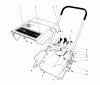 Toro 38120 (S-200) - S-200 Snowthrower, 1981 (1000001-1000350) Ersatzteile SHROUD & HANDLE ASSEMBLY (MODEL 38130)
