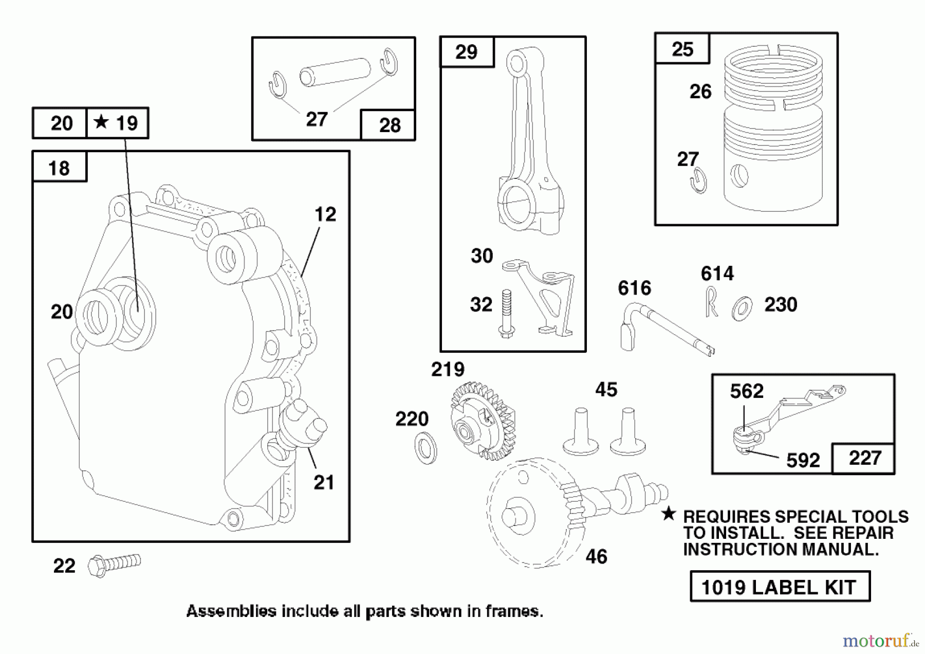 Toro Neu Blowers/Vacuums/Chippers/Shredders 62924 - Toro 5 hp Lawn Vacuum, 2000 (200000001-200999999) ENGINE BRIGGS & STRATTON MODEL 135202-0263-01 #2