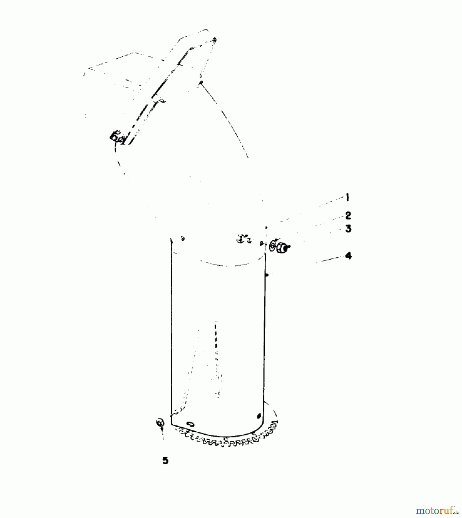  Toro Neu Snow Blowers/Snow Throwers Seite 1 38150 (826) - Toro 826 Snowthrower, 1985 (5000001-5999999) CHUTE EXTENSION KIT 26-1100 (OPTIONAL)