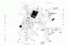 Toro 38150 (826) - 826 Snowthrower, 1985 (5000001-5999999) Ersatzteile HANDLE ASSEMBLY