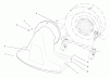 Toro 62924 - 5 hp Lawn Vacuum, 2000 (200000001-200999999) Ersatzteile SNOUT ASSEMBLY