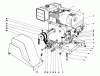 Toro 38155 (826) - 826 Snowthrower, 1980 (0000001-0999999) Ersatzteile ENGINE ASSEMBLY